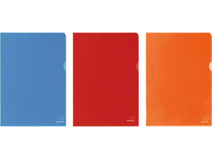 Ζελατίνα "L" Typotrust PP Α4 200mic ημιδιάφανη Διάφορα Χρώματα (1 τεμάχιο)